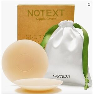 Notext Silicone Nipple Covers Reusable For Women No Adhesive w/Travel Bag New‎